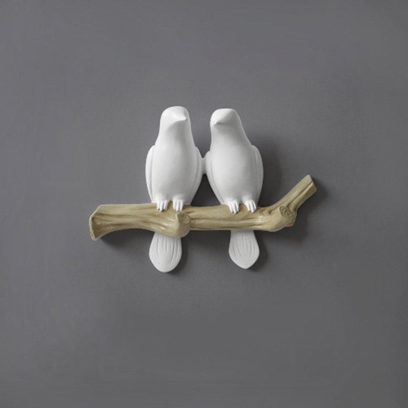 Lovely Birds Wall Hook