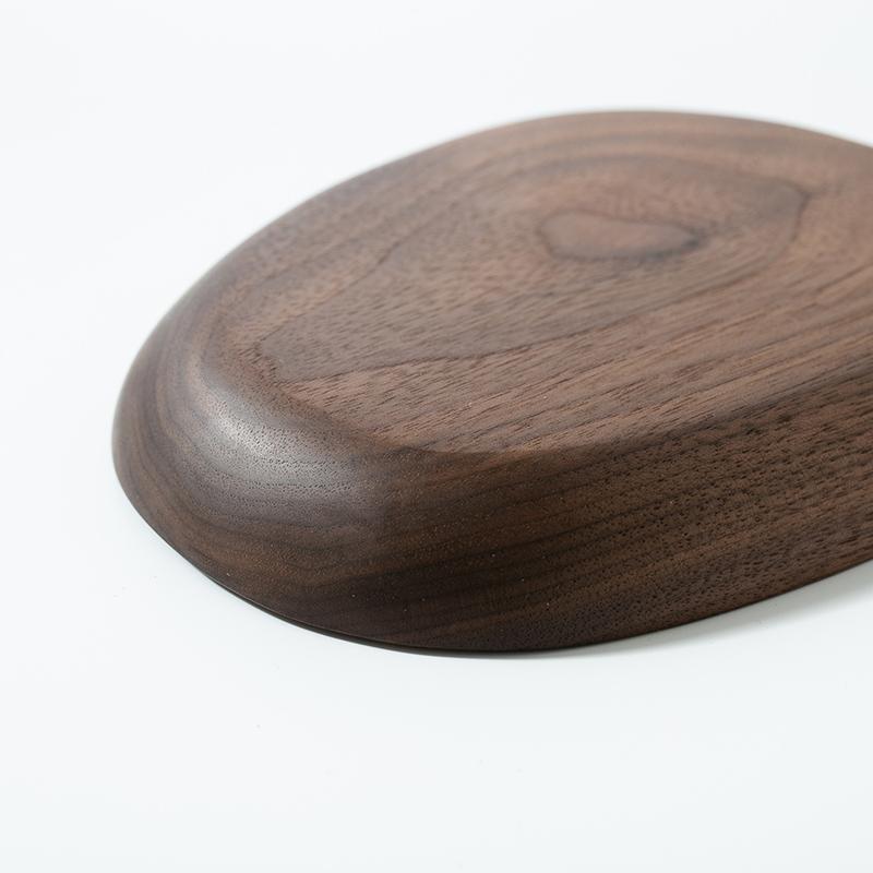 American Irregular Black Walnut Serving Plates - Plates - YALA LIFE