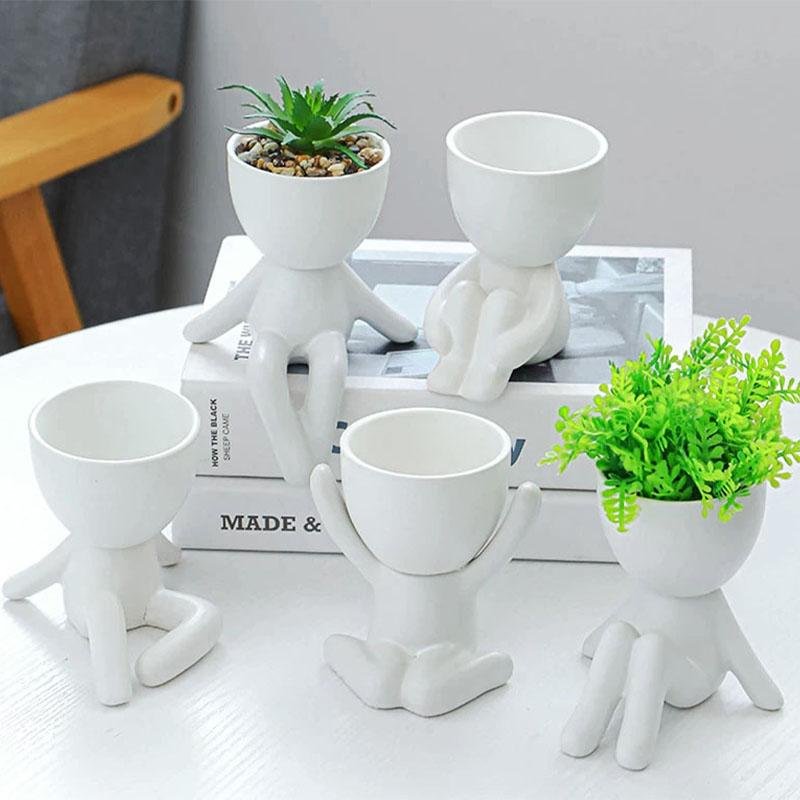 Little Buddies Flower Pots - Pots &amp; Planters - YALA LIFE