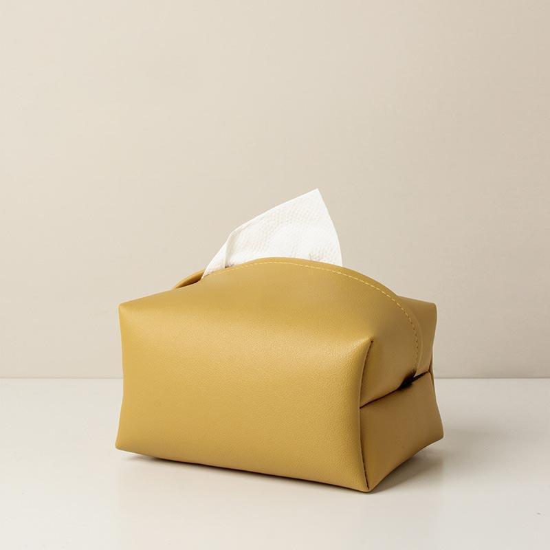 Luxury Leather Tissue Box - Facial Tissue Holders - YL Design