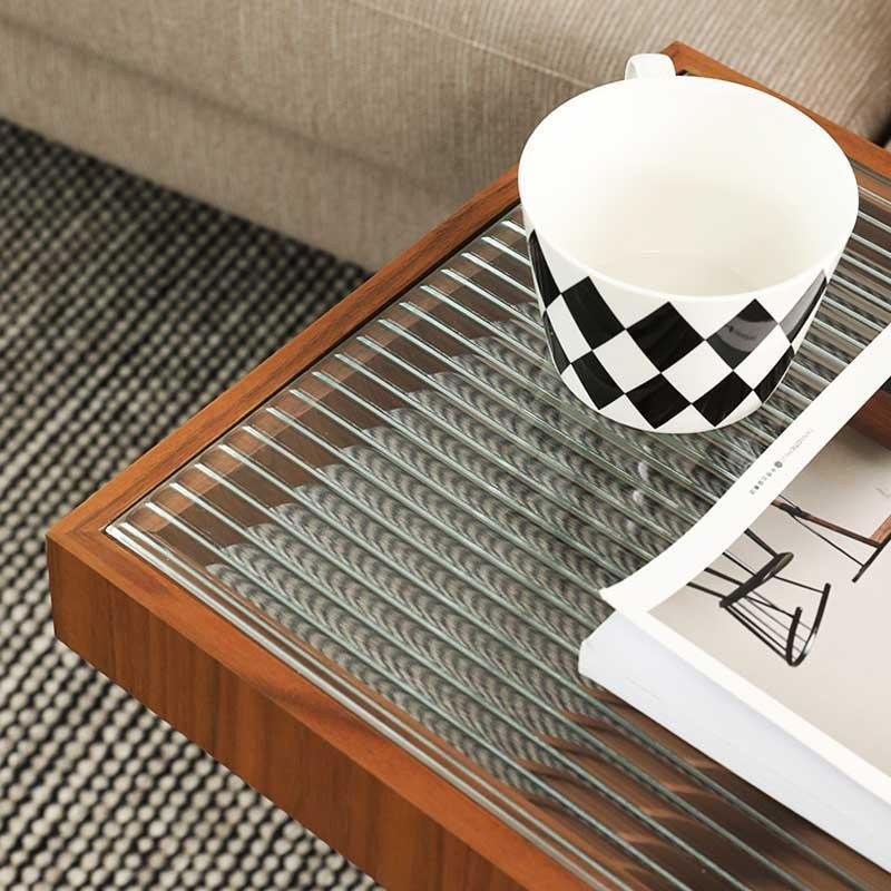 Morein Z-Shaped End Table - End Tables - YALA LIFE