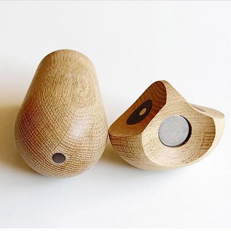 Owl Wooden Figurine - Figurines - YALA LIFE