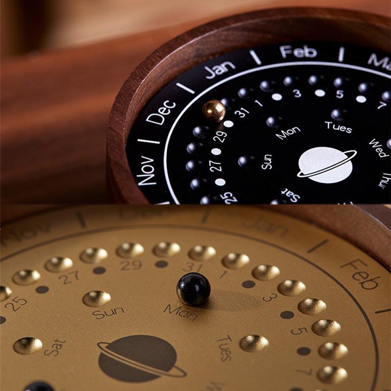 Planetary Magnetic Ball Perpetual Calendar - Calendars, Organizers &amp; Planners - YL Design