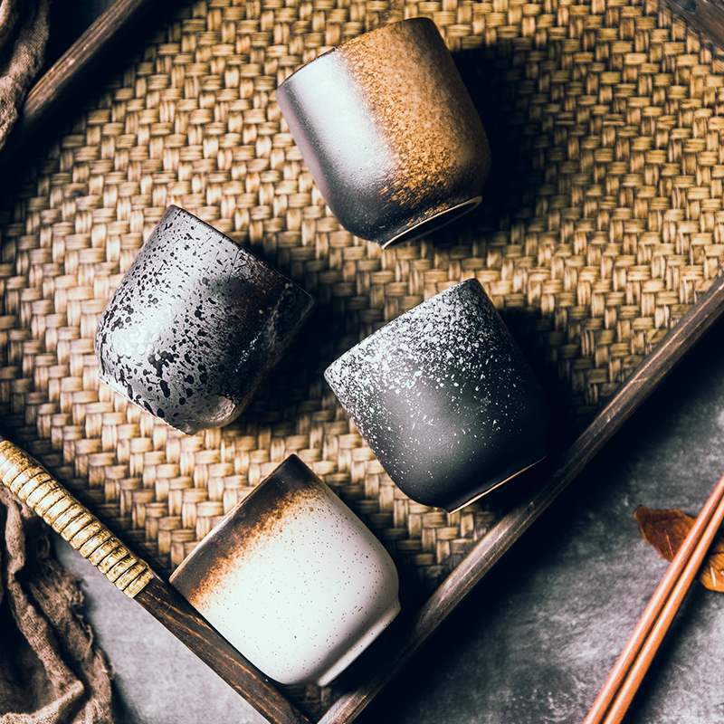 Rustic Earthstone Mug Set - Coffee &amp; Tea Cups - Yala Life