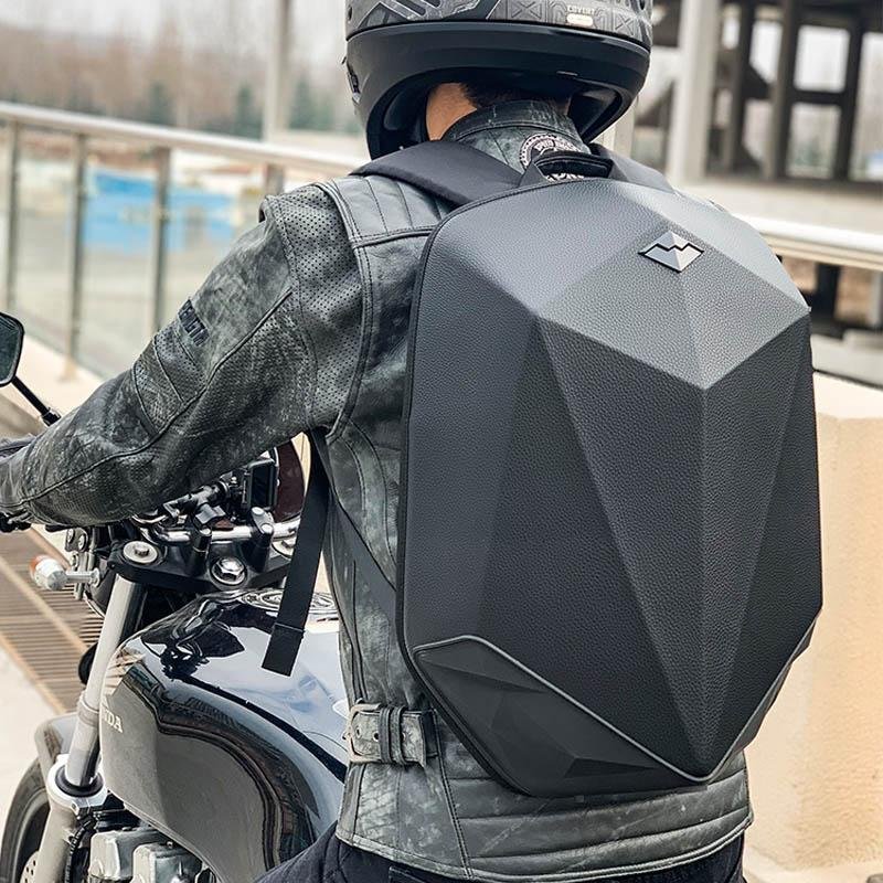 Shield Motorcycle Music Backpack - Backpacks - YALA LIFE